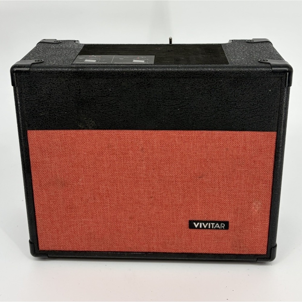 Vivitar Retro Style Bluetooth Speaker VF60050BT Rechargeable Tested Working